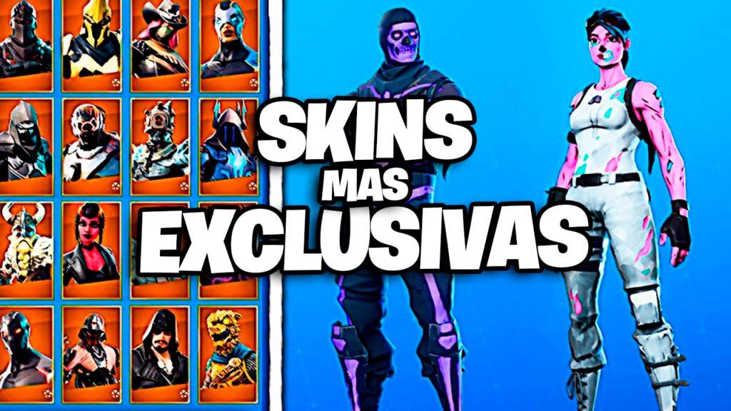 SKINS MAS EXCLUSIVAS DE FORTNITE Gaming Todos